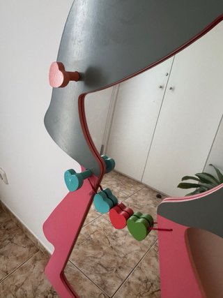Espejo Vertbaudet Niña Corazones