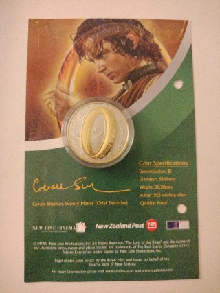 El Señor de los Anillos: Moneda Oficial