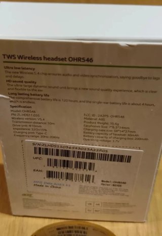Auriculares Bluetooth Acer OHR546 Beige