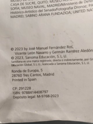 Historia de Espan̋a bachillerato 2