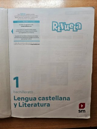 LIBRO DE LENGUA Y LITERATURA 1 BACH