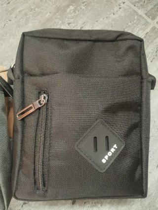 Bolso de hombre negro