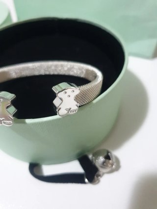 Pulsera Tous Plata Osito