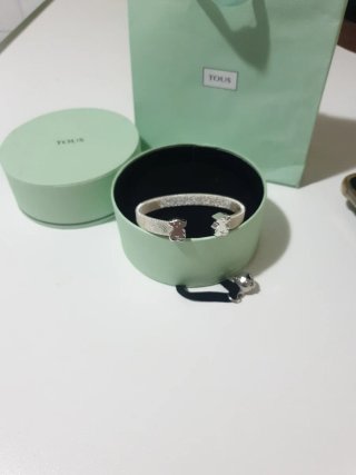 Pulsera Tous Plata Osito
