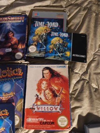 Lote 6 Juegos Nintendo NES con Caja