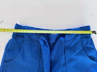 Pantalon azul electrico niña