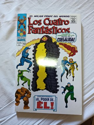 Comics Los 4 Fantásticos Biblioteca Marvel