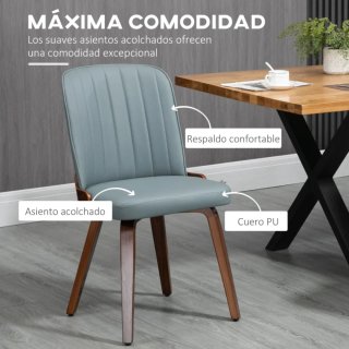 Confezione di 2 sedie moderne da pranzo