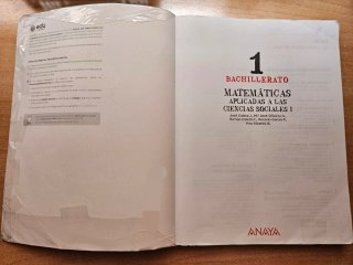 LIBRO DE MATEMATICAS CCSS 1 BACH