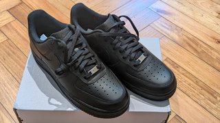 Nike Air Force 1 Negras Talla 44 Nuevas