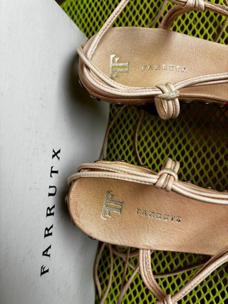 Sandalias Farrutx Beige