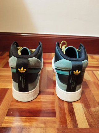 Adidas Drop Step XL High Blancas Verdes