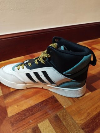 Adidas Drop Step XL High Blancas Verdes