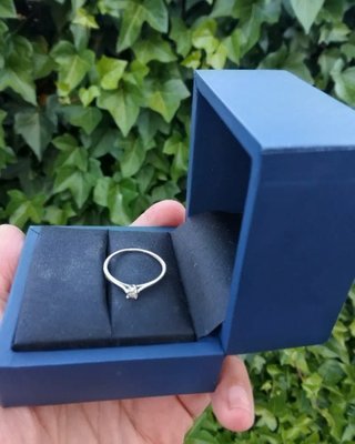 Anillo Solitario Edenly Oro 18k Diamante