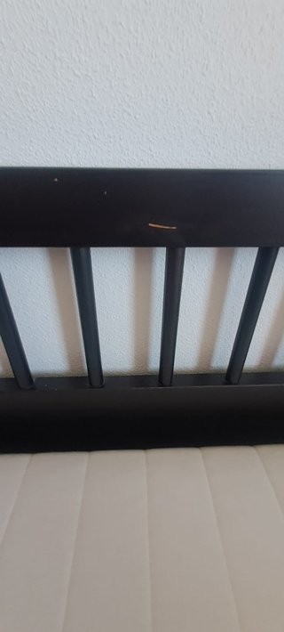 Cama Diván Ikea Negra con Cajones