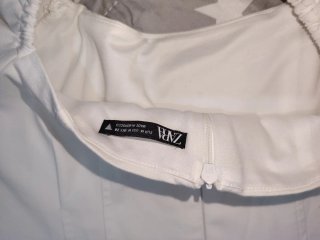 Vestido Zara Blanco Talla S/36
