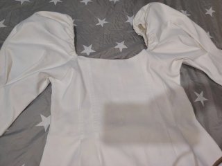 Vestido Zara Blanco Talla S/36