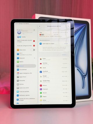 SEMIMUEVA iPad Air 11” M3 128GB Plata