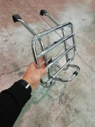 cepo delantero Cromado Universal Vespa Lambretta