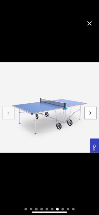 Mesa de Ping Pong Azul