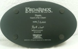 Figura Pippin guard of the citadel Sideshow Weta