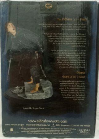 Figura Pippin guard of the citadel Sideshow Weta