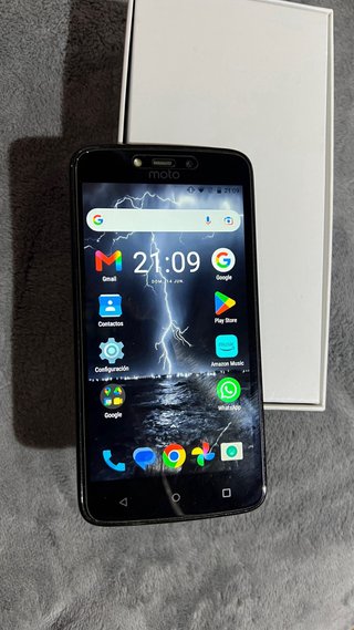 Móvil Motorola Moto C Plus Negro
