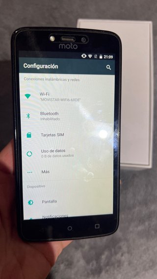 Móvil Motorola Moto C Plus Negro