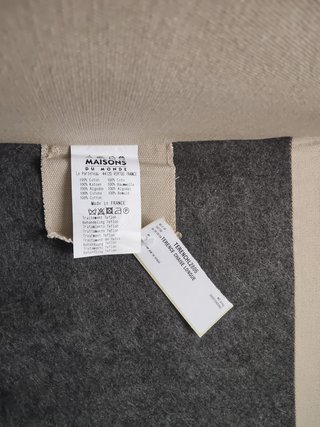 Sofá chaise longue Maison Du Monde beige