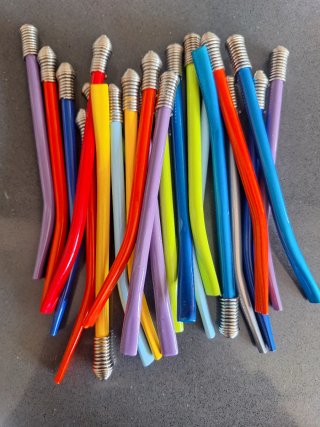 Bombillas para mate varios colores