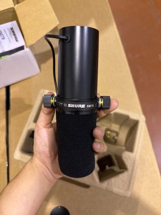 Micrófono Shure SM7B Vocal Dinámico