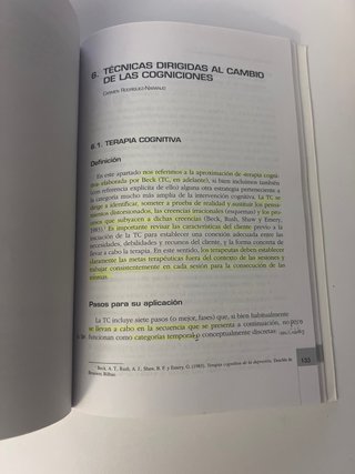Guía de técnicas de terapia de conducta