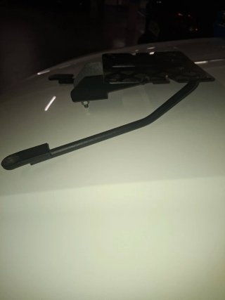 Soporte Baúl Zontes 350E Negro