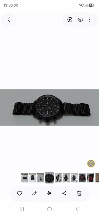 Reloj Cadisen VD53 Cuarzo Negro/Plata