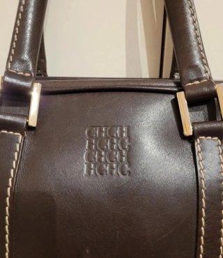 Bolso Piel Carolina Herrera.