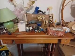Máquina de coser Singer vintage