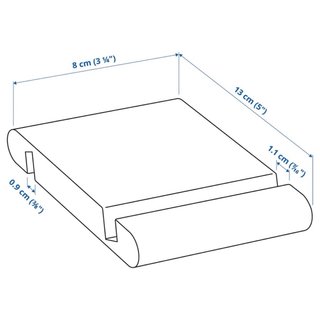 Soporte móvil/tableta bambú IKEA