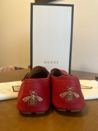 Mocassini Gucci Rossi Originali - Eleganza Senza T