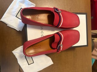 Mocassini Gucci Rossi Originali - Eleganza Senza T