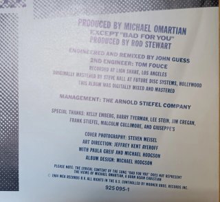 Rod Stewart LP Camouflage