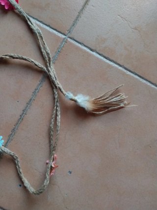Cinturón flor anudado