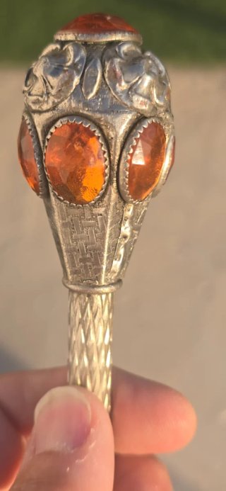 Pomo mango sombrilla vintage