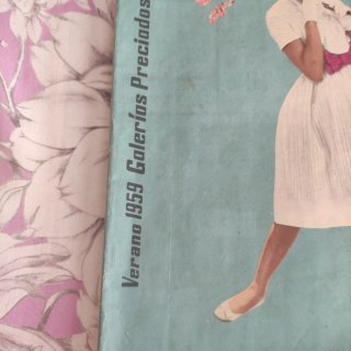 Revista de Galerías preciados verano de 1959
