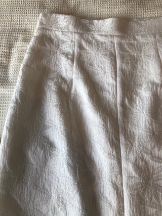 Conjunto dos piezas ceremonia mujer blanco