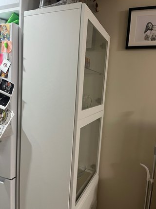 Vitrina IKEA BESTÅ Blanca