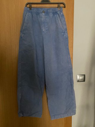 Pantalones vaqueros anchos azules