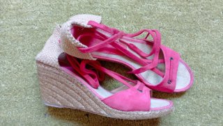 Sandalias cuña talla 39