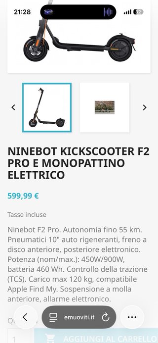 Monopattino elettrico