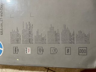 Monitor HP Blanco