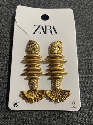 Pendientes Zara Dorados Virales